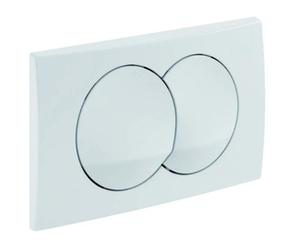 Geberit Delta Zero 0 Delta 20 Blanc double poussoir chasse d'eau wc 115.100.11.5