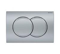 Geberit Delta01 plaque de d?clenchement double touche, chrome mat (115.107.46.1)