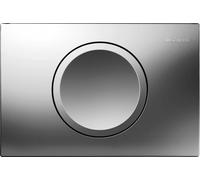 Geberit Delta15 bouton de chasse d'eau pour WC chrome mat 115.109.46.1