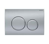Geberit Delta20 bouton de chasse d'eau pour WC chrome mat 115.127.46.1
