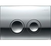 Geberit Delta25 bouton de chasse d'eau pour WC chrome brillant 115.125.21.5