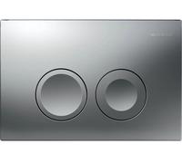 Geberit Delta25 bouton de chasse d'eau pour WC chrome mat 115.125.46.5
