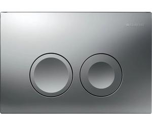 Geberit Delta25 bouton de chasse d'eau pour WC chrome mat 115.125.46.5