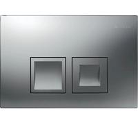 Geberit Delta25 bouton de chasse d'eau pour WC chrome mat 115.135.46.5