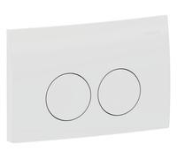 Geberit Delta 25 Plaque d'actionnement ronde 115125115 blanc -alpine, pour double chasse