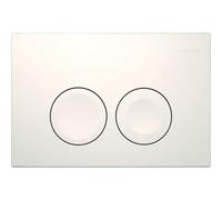 Geberit Delta 25 Plaque d'actionnement ronde 115125115 blanc -alpine, pour double chasse
