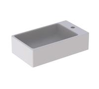 Geberit Diedro lave-mains cuve à gauche, trou de robinet à droite 40x23cm blanc s8448000000