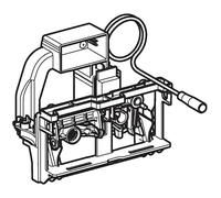 Geberit - Dispositif d'appoint électronique pour chasse d'eau encastrée Geberit Sigma 8 cm (à partir de 2016) (243.356.00.1)