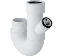 Geberit double piège à odeurs d'air pour raccordement d'appareil 252053061 d40 G1 gris granit