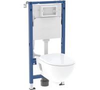 Geberit Duofix Basic kit cuvette avec abattant et châssis 118.343.00.3