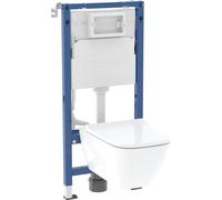 Geberit Duofix Basic kit cuvette avec abattant et châssis 118.346.00.3