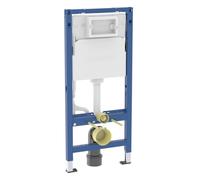 Geberit - Duofix bâti-support pour WC suspendu, 112 cm, avec réservoir encastré Delta 12 cm (458.103.00.2)