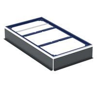 Geberit – Cadre d'installation Duofix 551508001 – Pour receveur de douche 150 x 80 cm (10 pieds)