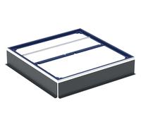 Geberit Duofix Cadre d'installation pour receveur de douche 551526001 – 120 x 120 cm, 2,13 m