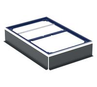 Geberit Cadre de fixation Duofix 551506001 – 80 x 120 cm, pour douche 110–140 cm (7 pieds)