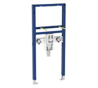 Élément de lavabo Geberit Duofix 111480002 BH 112 cm, avec siphon anti-odeurs intégré, pour robinetterie sur plage