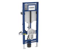 Geberit Duofix mural WC élément 111396006 réservoir encastré 12 cm, sans obstacle WC réglable en hauteur, avec Sigma