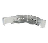 Geberit Duofix équerre d'angle intérieur 111841001 avec matériel de fixation, galvanisé