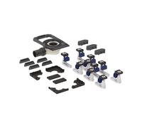 Geberit Duofix Kit d’installation avec 10 pieds, hauteur de garde d’eau : 50 mm, 551554001,