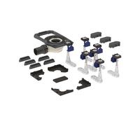 Geberit Duofix Kit d’installation avec 7 pieds longs, hauteur de garde d’eau : 50 mm, 551566001,