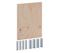 Geberit Plaque de montage Duofix 50x35x2 cm, universelle pour cloison sèche, bois - 1 pièce