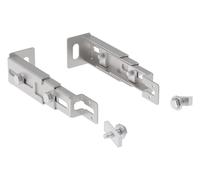 Geberit pied Duofix 111064001 galvanisé, réglable en profondeur, pour paroi arrière, 2 pièces