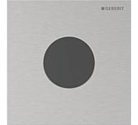 Plaque de commande urinoir Geberit type 40 - batterie - rond - inox geb/easy-to-clean 116.034.FW.1