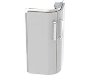 Geberit élément bas Renova Compact 862133000 30x60,5x30cm, gris clair mat / gris clair brillant