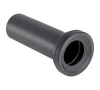 Geberit jeu de pièces de raccordement 131083161 noir, pour support WC sur siphons muraux
