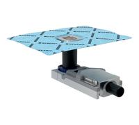 Geberit ensemble de construction brut siphon de sol hauteur d''encastrement 6 5 9cmverrou hydraulique 50 154.052.00.1