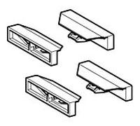 Geberit finition de profil CleanLine20 set 243316001 (4 pcs.)