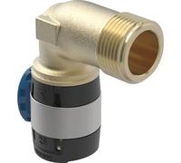 Geberit FlowFit Coude de transition 90° avec filetage mâle, long, DN 15, dø 20 m