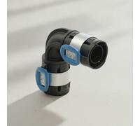 Geberit FlowFit Coude, DN 65, dø 75 mm, 620.067.00.1