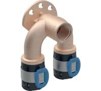 Geberit FlowFit Equerre double de raccordement 90°, DN 15, dø 20 mm, 620.851.00.