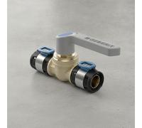 Geberit FlowFit Kugelhahn mit Betätigungshebel, DN 25, 619.853.00.1