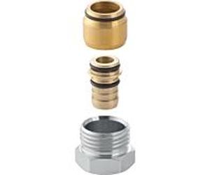Geberit FlowFit match1 match0 619267221 DN 12, Ø 16 mm, G 2000 / 2, avec filetage extérieur