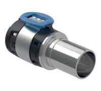 Geberit FlowFit Raccord sur Geberit Mapress, avec extrémité à emboîter, Edelstah