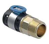 Geberit FlowFit transition 620302001 DN 20/15, Ø 25 mm, R 2000 / 2, avec filetage extérieur