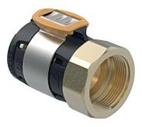 Geberit Raccord de transition FlowFit 620415001 – DN 40/50, Ø 63 mm, Rp 2, filetage intérieur