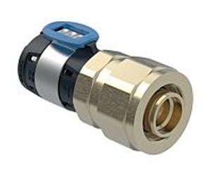 Geberit FlowFit transition 620731001 DN 15, Ø 20/20 mm, G 3/4, 7, 8 cm, avec raccord à vis