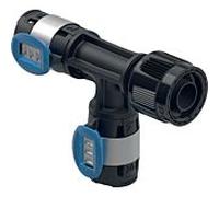 Geberit FlowFit transition Pièce en T 620780001 DN 12/12/15, Ø 16/16 mm, 10,4 cm, Abzweig