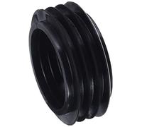 Geberit manchon 119668001 Ø 44 x 60 mm, pour le raccordement de la conduite de rinçage, EPDM, noir