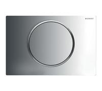 Geberit GE Sigma10 Plaque de commande WC chromé mat ou brillant 175 x 295 mm