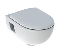 Pack wc suspendu à fond creux Renova GEBERIT - semi-caréné - Rimfree - avec abattant - 500.800.00.1