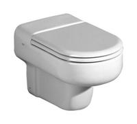 Geberit Geberit Abattant WC Courrèges blanc, avec couvercle, charnières chromées Quantité:1