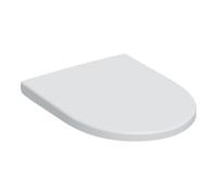 Geberit Abattant WC iCon avec fixation supérieure et frein de chute, blanc mat