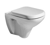 Geberit Geberit Abattant WC Renova Plan blanc, fixation avant, charnières chromées, avec frein de chute Quantité:1