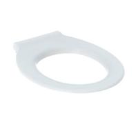 Geberit - Siège WC Renova Comfort 500680011 - Blanc sans obstacle antibactérien fixation par le haut