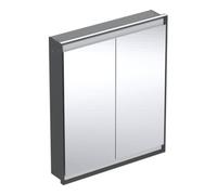 Geberit Geberit Armoire à miroir One 75x90x15 cm, s m/Al pb, m ComL, 2 portes Quantité:1