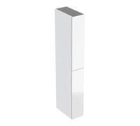 Geberit Geberit Armoire haute 2 tiroirs, L. 24 cm, blanc laqué mat / blanc laqué brillant Quantité:1